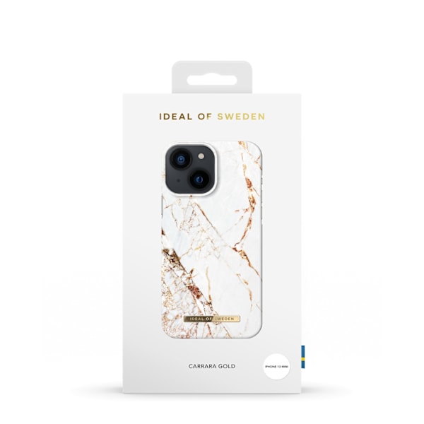 Printed Case iPhone 13 Mini Carrara Gold Gold