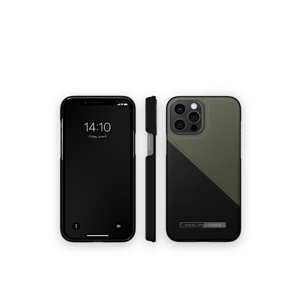 Atelier Case iPhone 12 Pro Max / 13 Pro Max Onyx Black Khaki Green