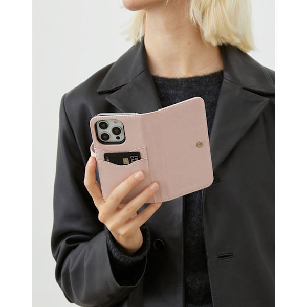 Magnet Wallet+ iPhone 16 Plus Pink
