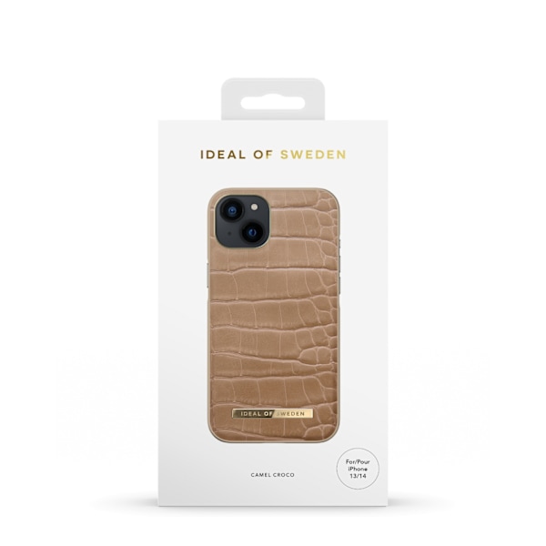 Atelier Case iPhone 13/14 Camel Croco