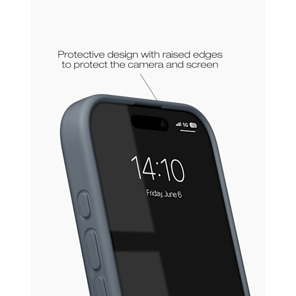 Silicone Case iPhone 16 Pro Max Midnight Blue