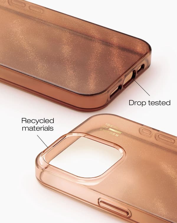 Clear Case iPhone 14 Pro Mocha Mousse Brown