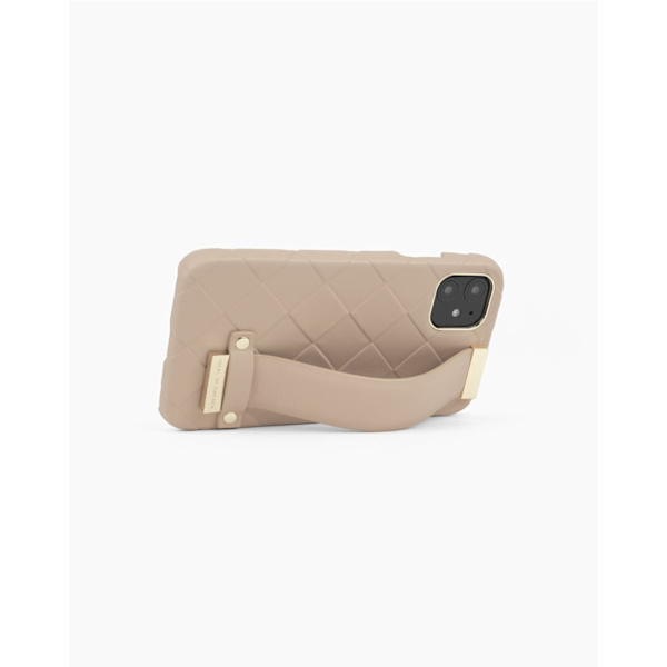 Statement Case iPhone 11 / XR Braided Light Camel Brown