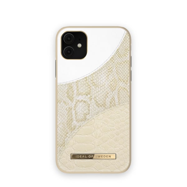 Atelier Case iPhone 11/XR Cream Gold Snake