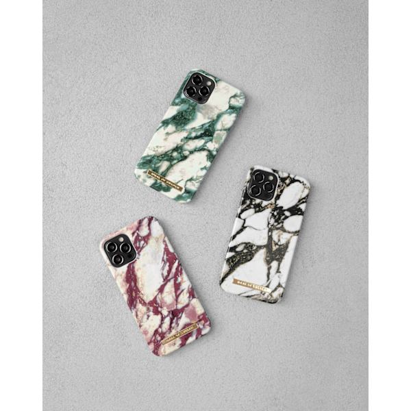 Printed Case iPhone 12 PROMAX Calacatta Ruby Marble Red