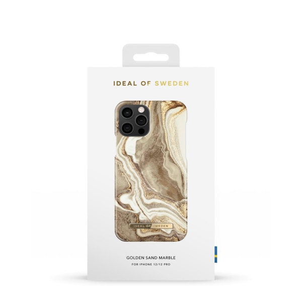 Fashion Case iPhone 12/12P Golden Sand Marb