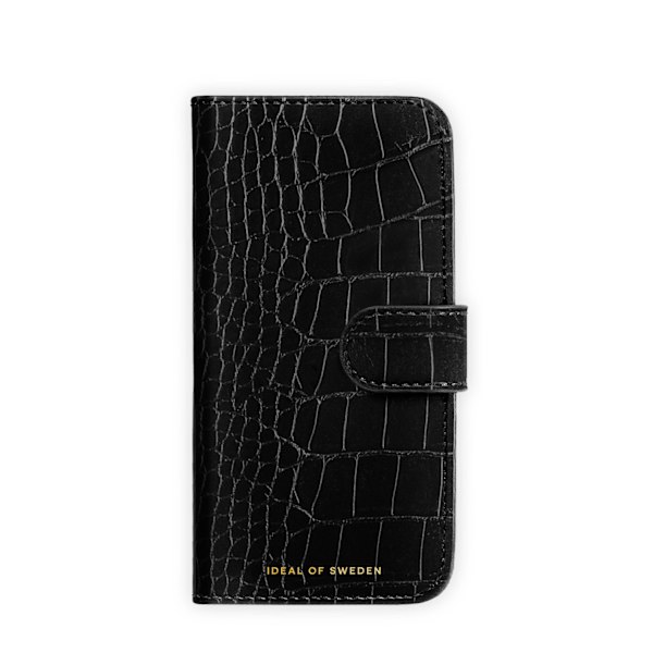 Magnet Wallet+ MagSafe iPhone 16 Black Croco