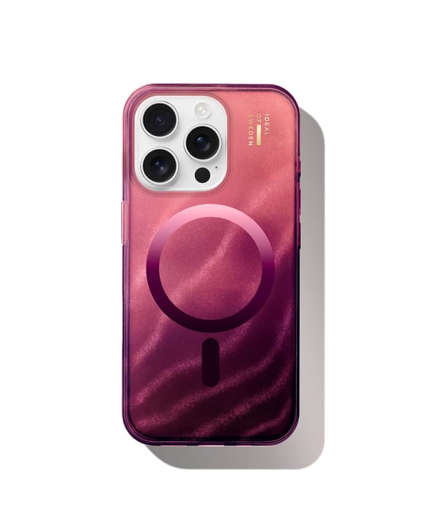 Clear Case MagSafe iPhone 16 Pro Max Cherry Lacquer Gold