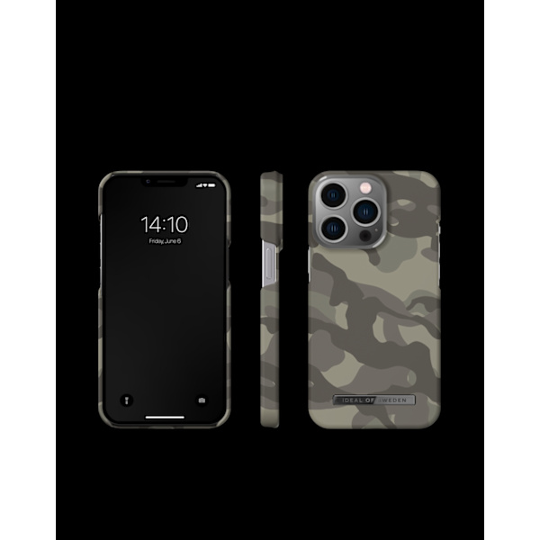 Printed Case iPhone 13 Pro Matte Camo Green