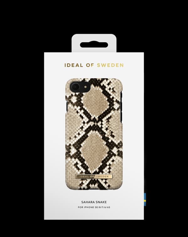 Printed Case iPhone 8 / 7 / 6 / 6S / SE Sahara Snake Beige