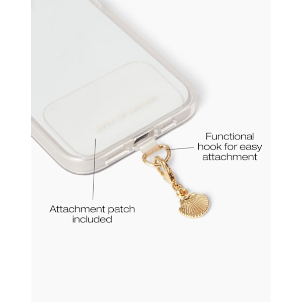 Charm Sea Shell Gold