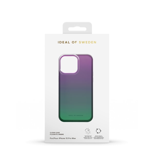 Clear Case iPhone 15 Pro Max Fluorite Ombre Multicolor
