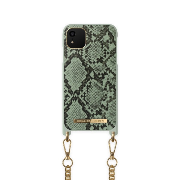 Necklace Case iPhone 11/XR Khaki Python