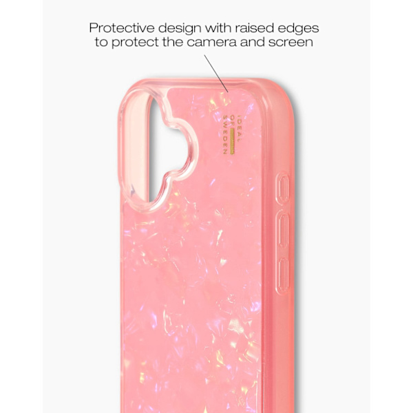 Pearlised Case iPhone 16 Pink
