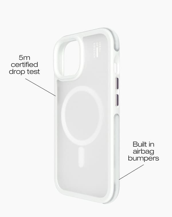 Ideal Bumper Case MagSafe iPhone 13 / 14 Cloudy White White