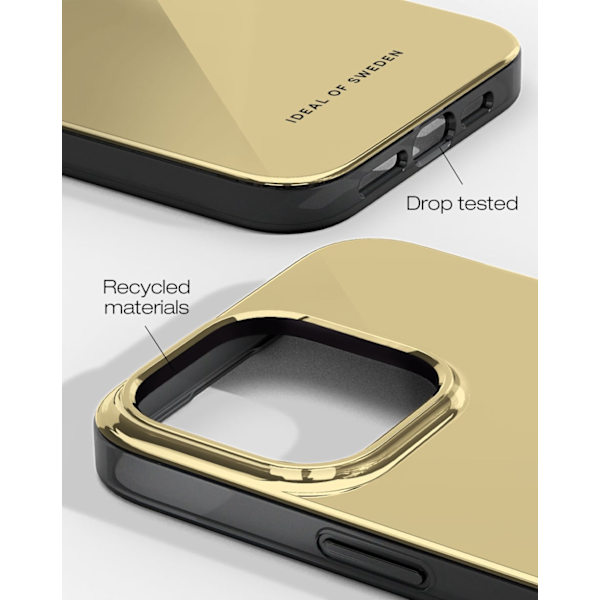 Mirror Case iPhone 14 Pro Mirror Gold Gold