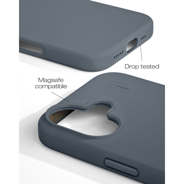 Silicone Case iPhone 17 Midnight Blue Blå