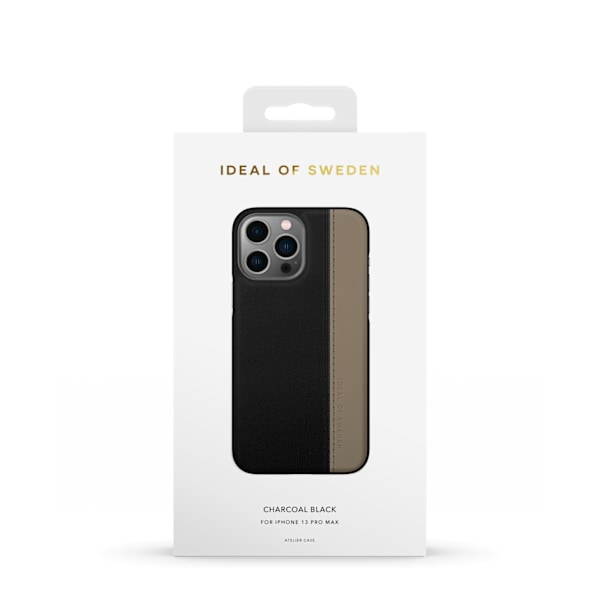 Atelier Case iPhone 12 Pro Max / 13 Pro Max Charcoal Black Black