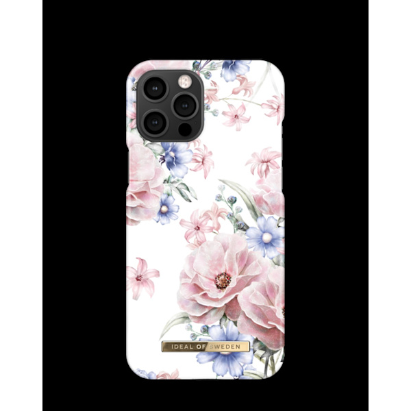 Printed Case iPhone 12 Pro Max Floral Romance White