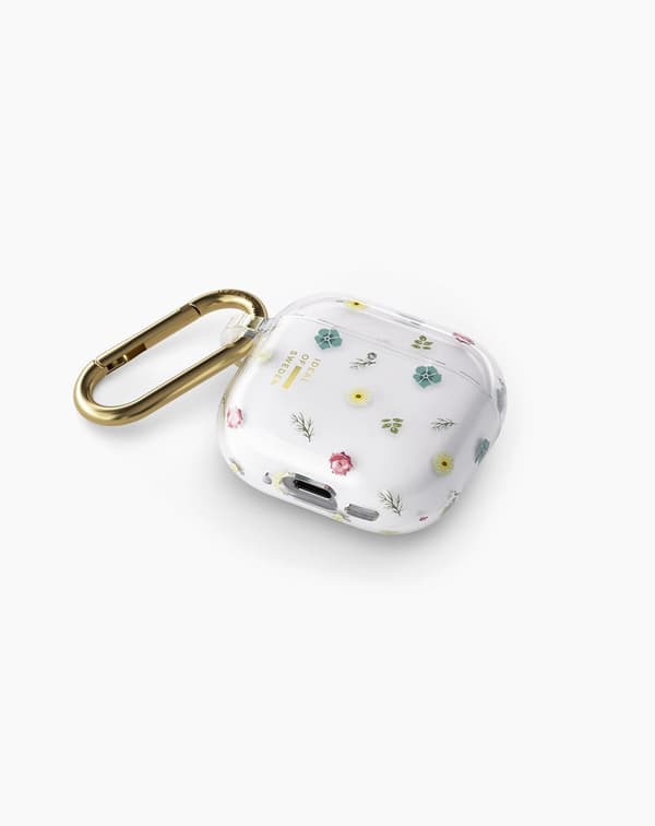 Clear AirPods Case Gen 4 / 5 Petite Floral Transparent