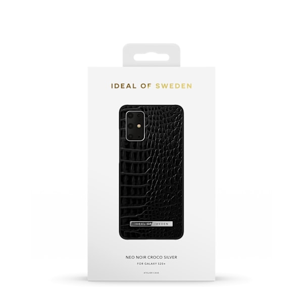 Atelier Case Galaxy S20 Plus Neo Noir Croco Silver