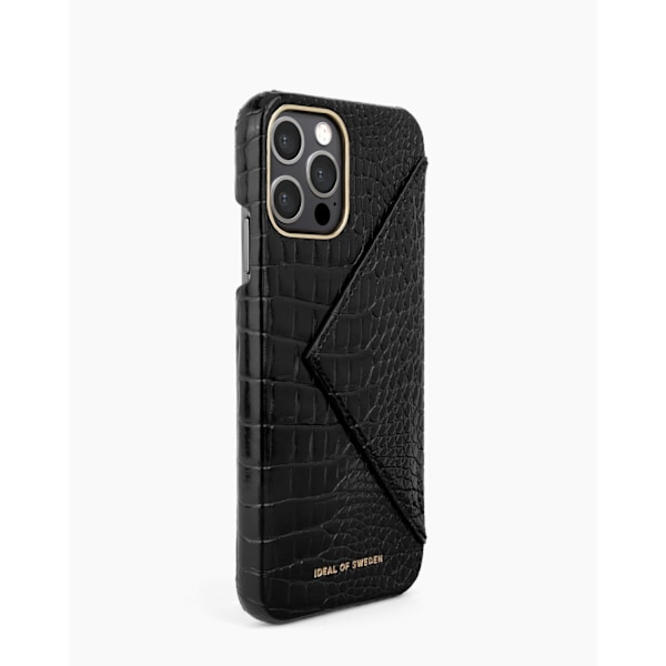 Statement Case iPhone 12 Pro Max Neo Noir Croco