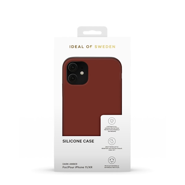 Silicone Case iPhone 11 / XR Dark Amber