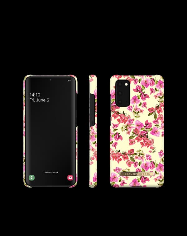 Printed Case Galaxy S20 Lemon Bloom Yellow