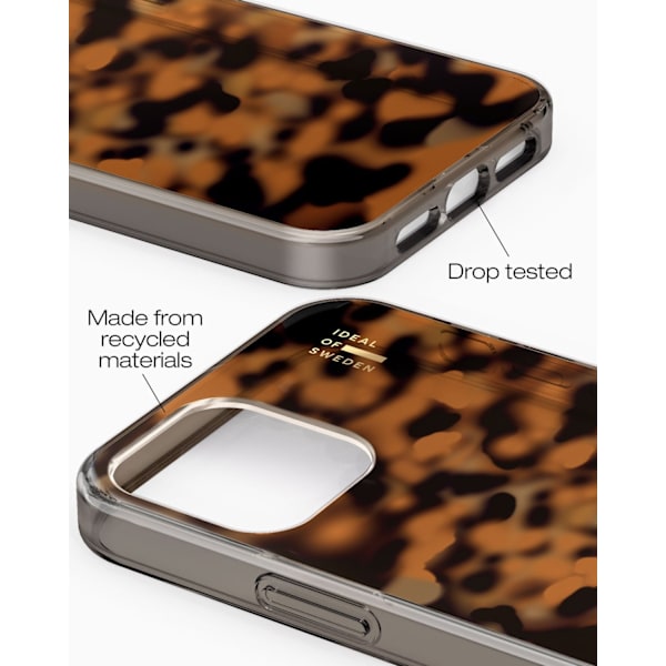 Clear Case iPhone 12 / 12 Pro Tortoise Brown