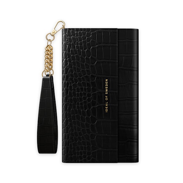 Signature Clutch iPhone 11P/XS/X Jet Black Cro