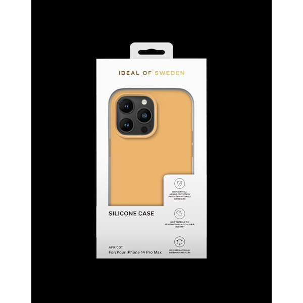 Silicone Case iPhone 14 Pro Max Apricot Orange