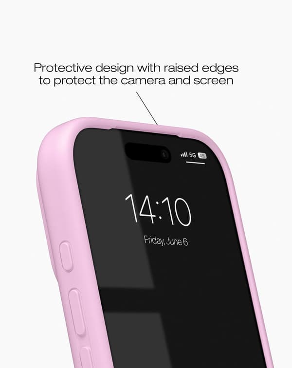 Silicone Case MagSafe iPhone 17 Pro Bubblegum Pink Pink