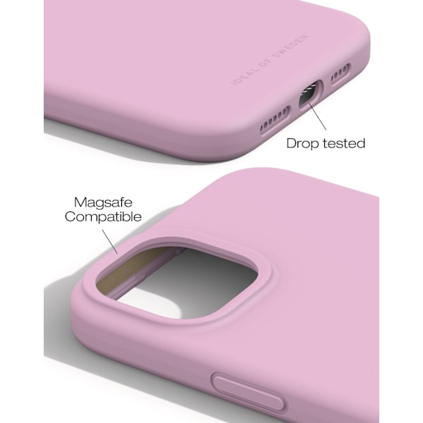 Silicone Case MagSafe iPhone 15 Plus Bubblegum Pink Rosa
