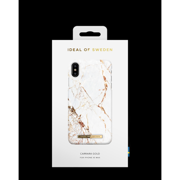 Printed Case iPhone Xs Max Carrara Gold White
