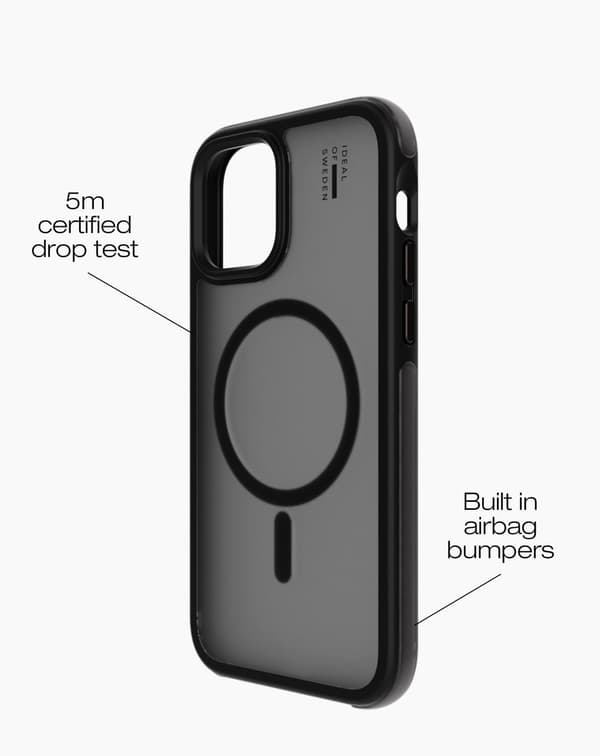 Ideal Bumper Case MagSafe iPhone 12 / 12 Pro Black Black
