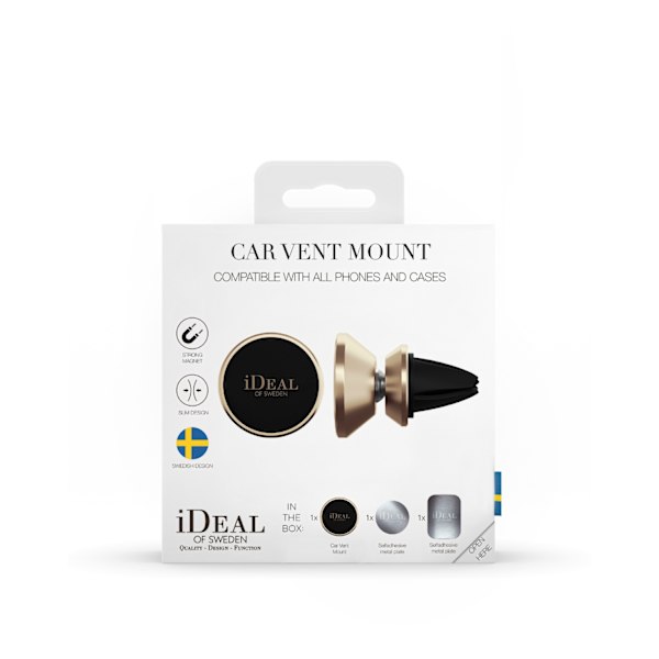 Car Vent Mount Universal Gold