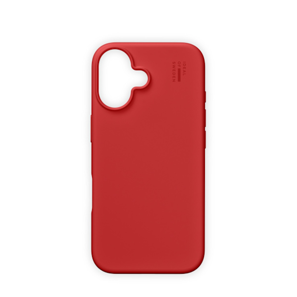 Silicone Case MagSafe iPhone 16 Red