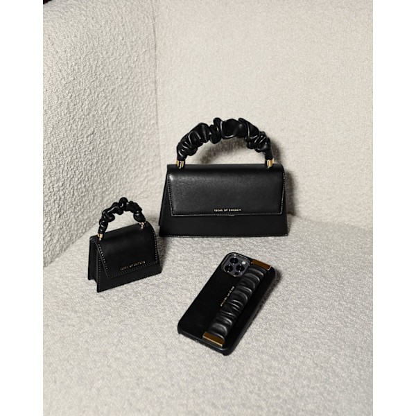 Statm Case iPhone 11 Pro Max / XS Max Ruffle Noir Top Handle