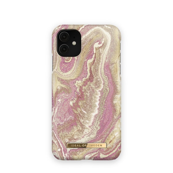 Printed Case iPhone 11/XR Golden Blush Marble