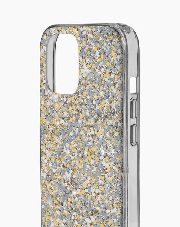 Clear Case iPhone 12 / 12 Pro Glam Transparent