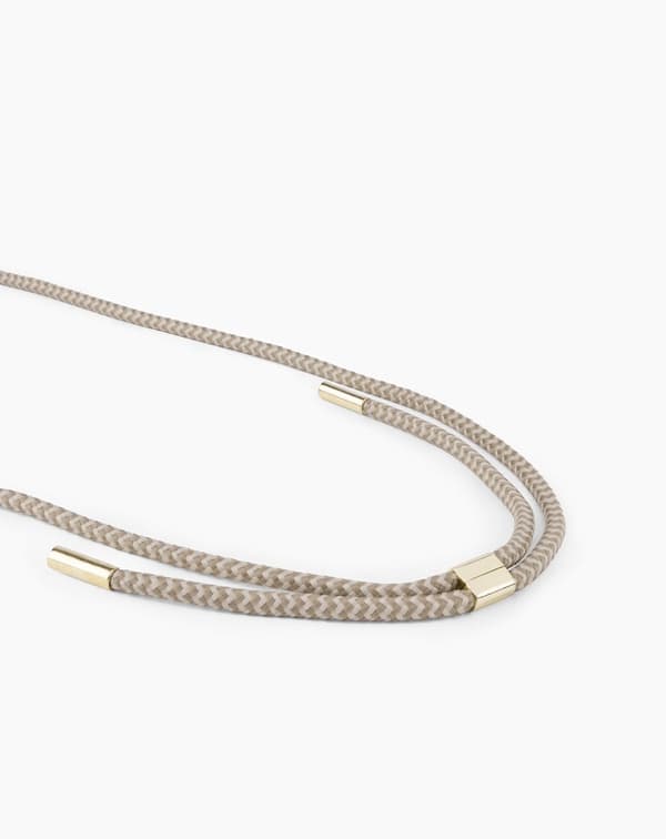 Ordinary Necklace Galaxy S20 Plus Cream Beige Beige