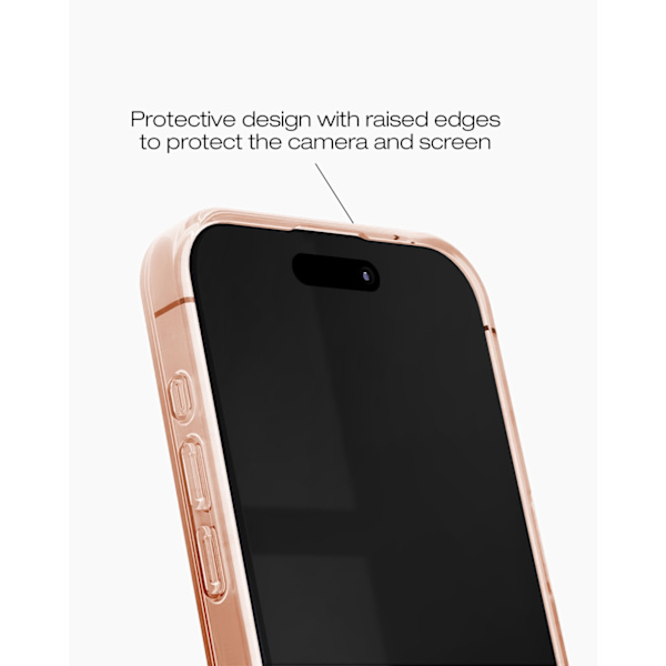 Clear Case MagSafe iPhone 15 Pro Max Mocha Mousse Brun