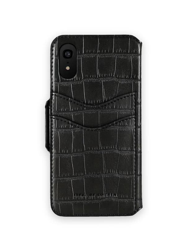 Capri Wallet iPhone XR Black Black