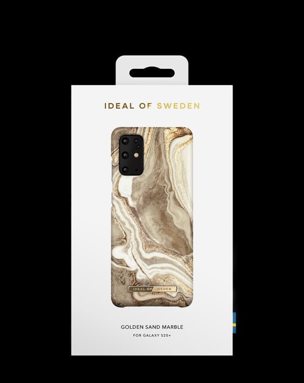 Printed Case Galaxy S20 Plus Golden Sand Marble Beige