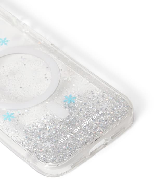 Clear Case MagSafe iPhone 13 / 14 Snowflake Silver