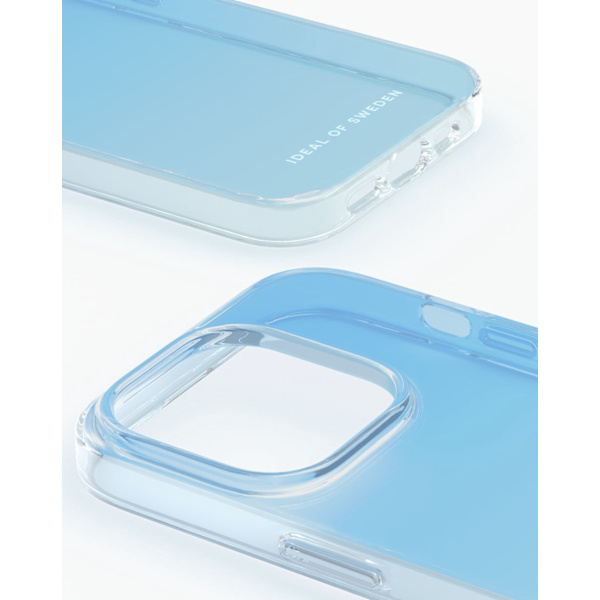 Clear Case iPhone 14 Pro Max Light Blue Blue