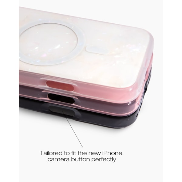 Pearlised Case MagSafe iPhone 16 White