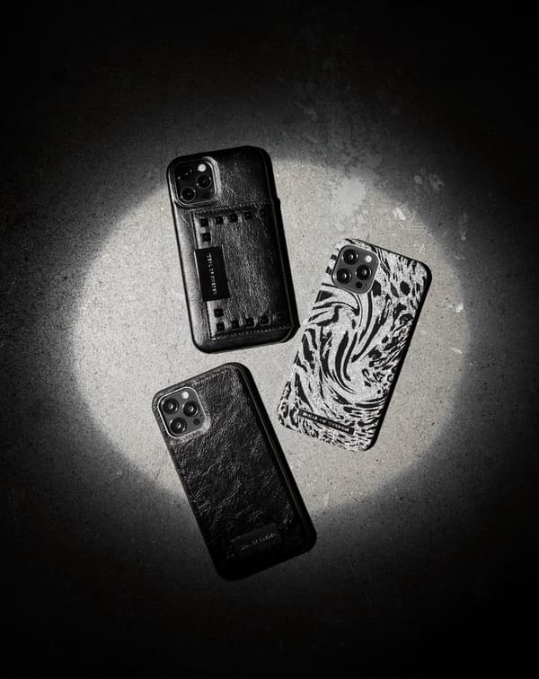 Atelier Case iPhone 12 / 12 Pro Platinum Black Black