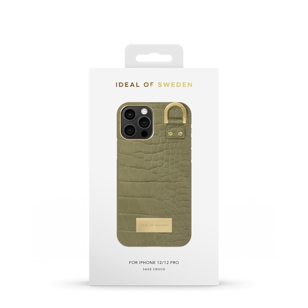 Atelier Case iPhone 12 / 12 Pro Sage Croco Green