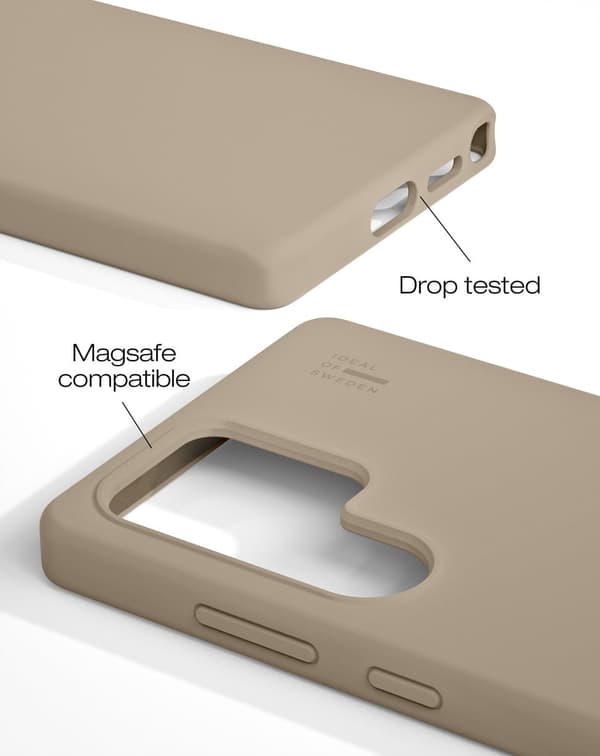 Silicone Case MagSafe Galaxy S25 Ultra Perfect Beige Beige